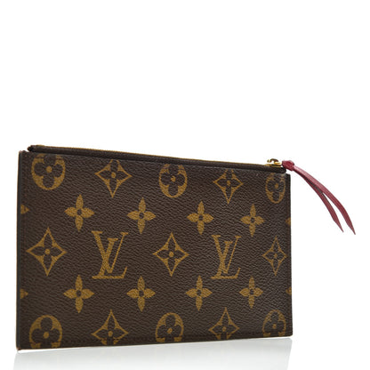 Louis Vuitton Monogram Felicie Chain Wallet Zippered Insert 3 of 6
