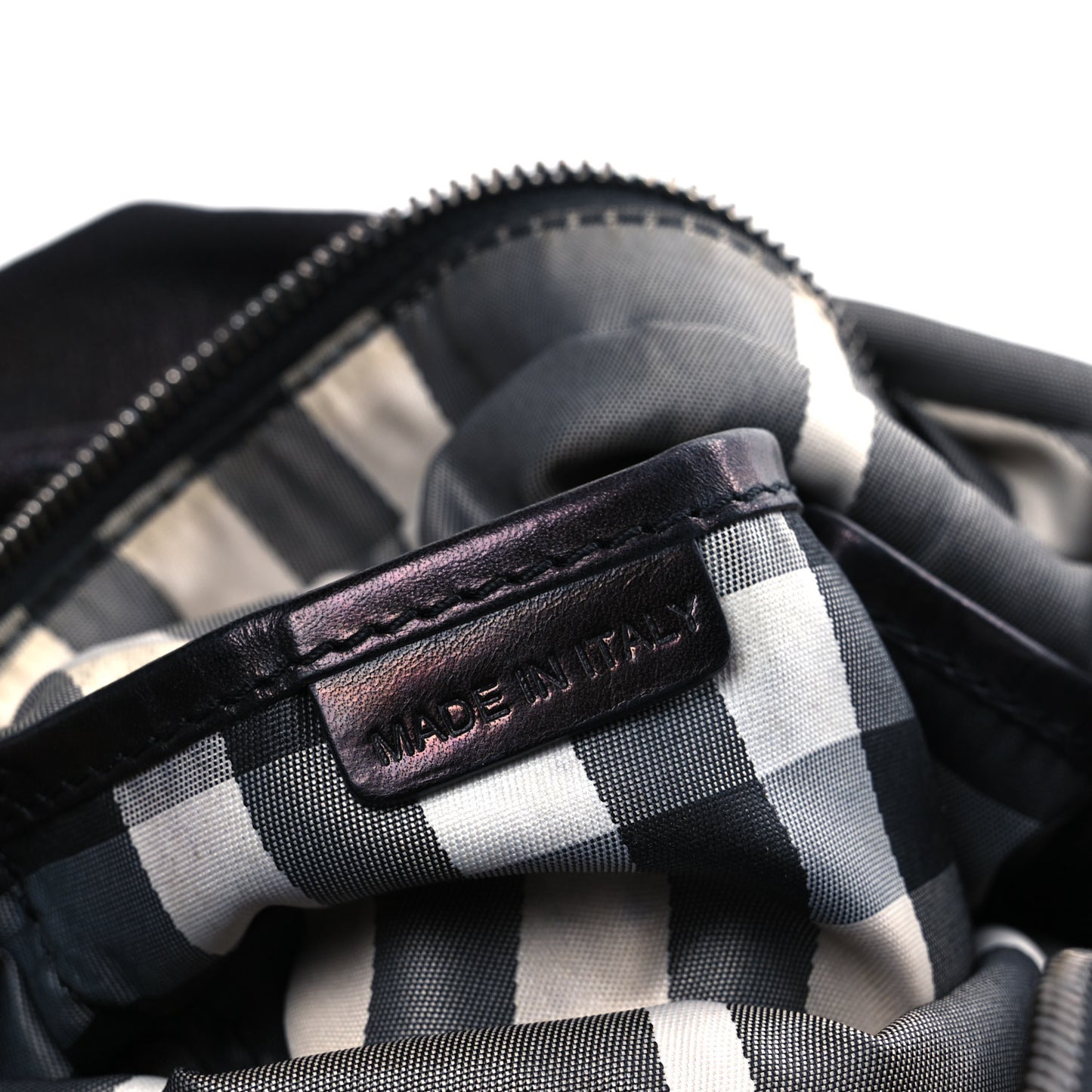 Calfskin Warrior Hobo Black