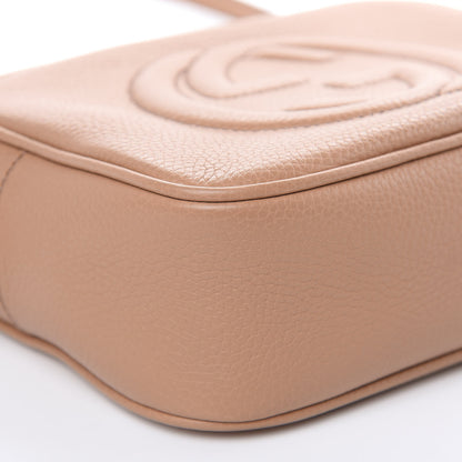 Gucci Pebbled Calfskin Small Soho Disco Bag Rose Beige 8 of 11