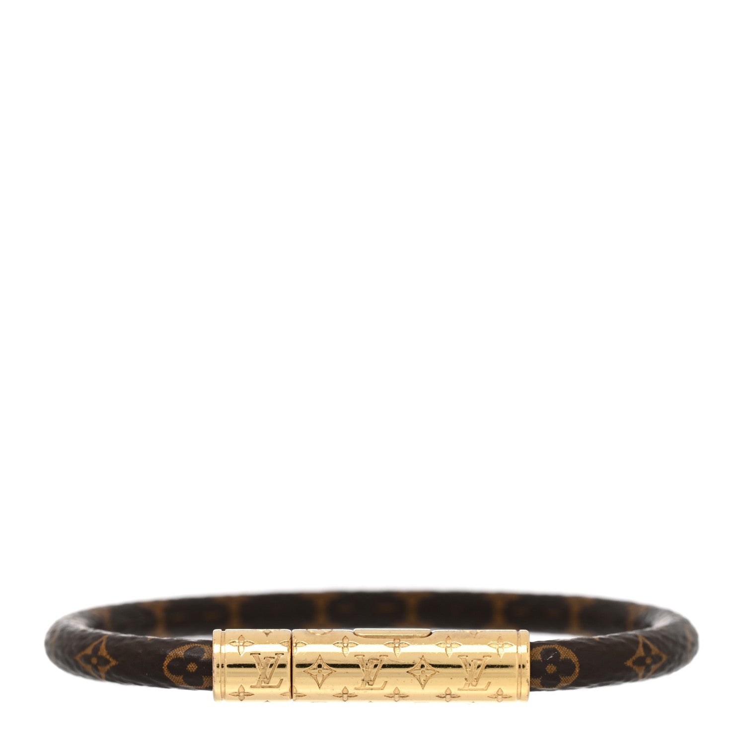 Louis Vuitton LOUIS VUITTON Monogram Confidential Bracelet 17 1 of 5