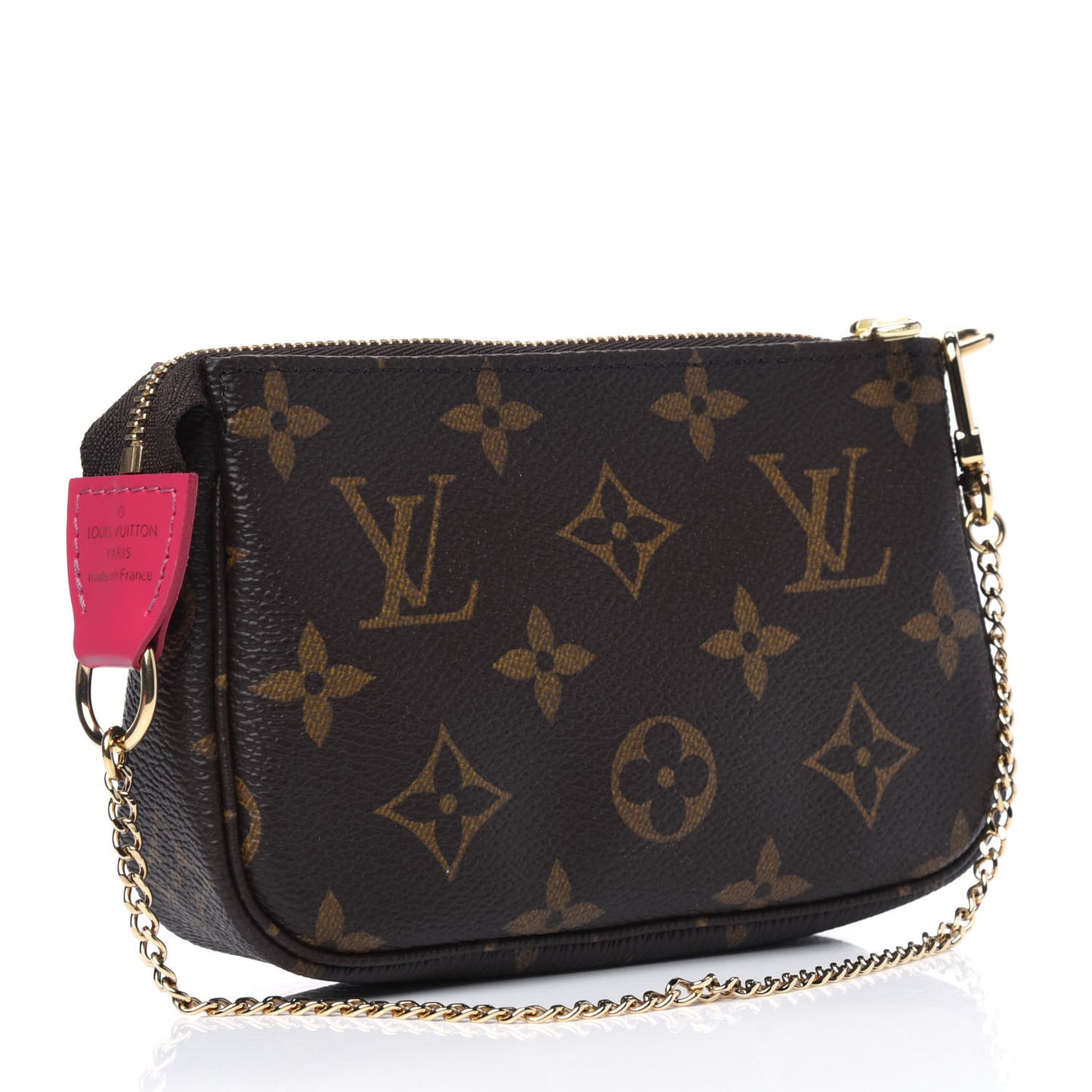 Monogram 2020 Christmas Animation Roller Coaster Mini Pochette Accessories Pivoine