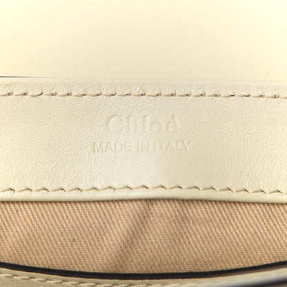 Chloe Calfskin Crocodile Embossed Mini C Double Carry Blondie Beige Autumnal Brown 8 of 11