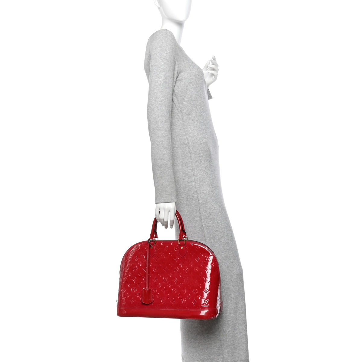 Louis Vuitton Vernis Alma GM Pomme D'Amour 2 of 12