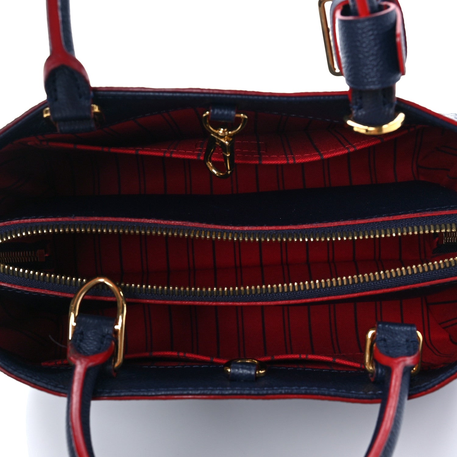 Louis Vuitton Empreinte Montaigne BB Marine Rouge 5 of 7