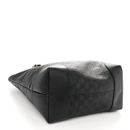 Gucci Guccissima Large Interlocking G Tote Dark Green 4 of 9