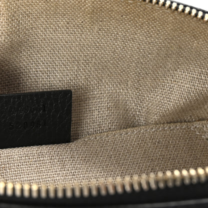 Gucci Dollar Calfskin Small GG Charm Dome Bag Black 7 of 10