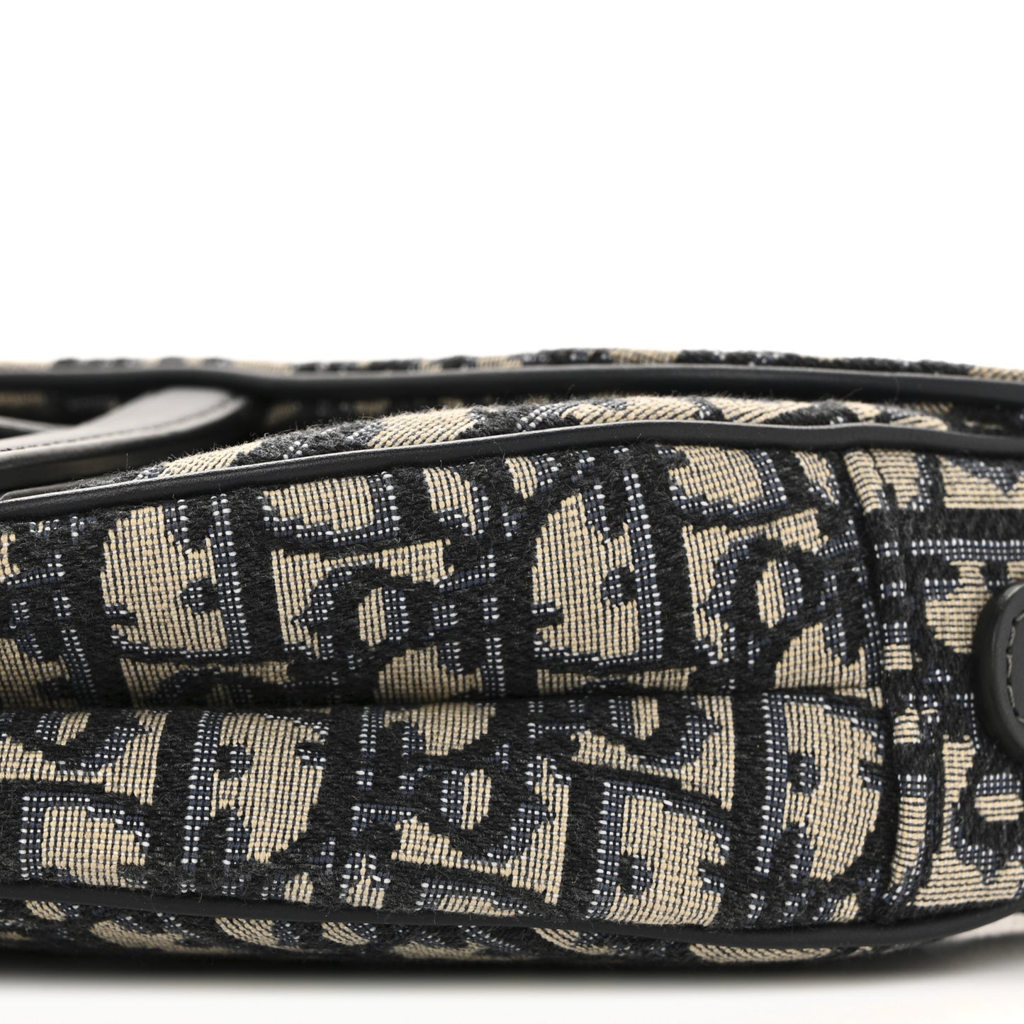 Oblique Saddle Bag With Strap Blue