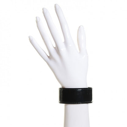 Louis Vuitton Patent Save It Bracelet 19 Black 2 of 14