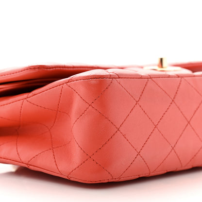 Chanel Lambskin Quilted Medium Double Flap Red 9 of 12