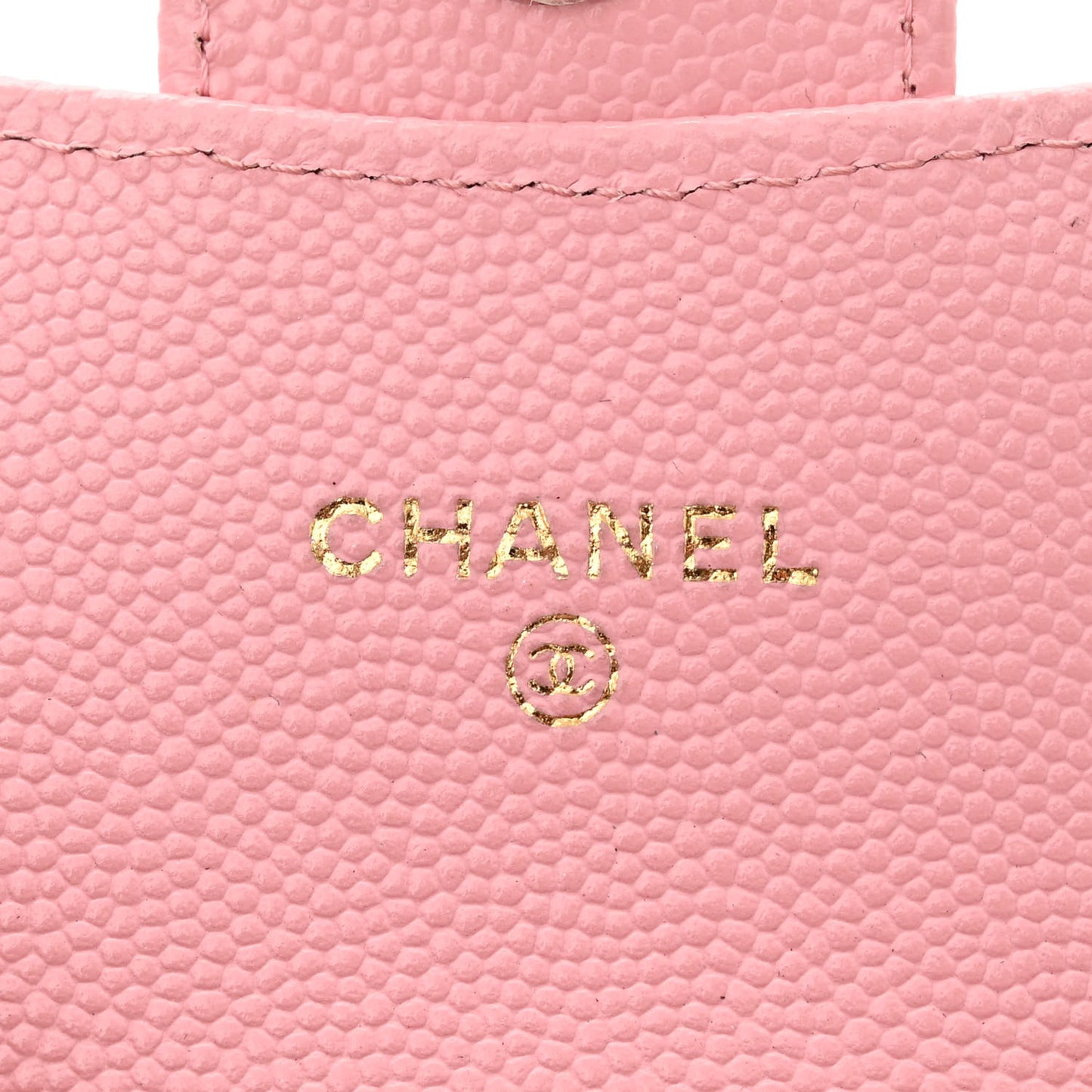 Caviar Quilted Mini Chain Belt Bag Light Pink