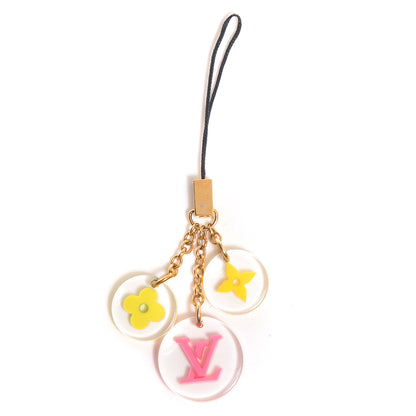 Louis Vuitton Resin Fleurs Phone Charm Pink 1 of 4