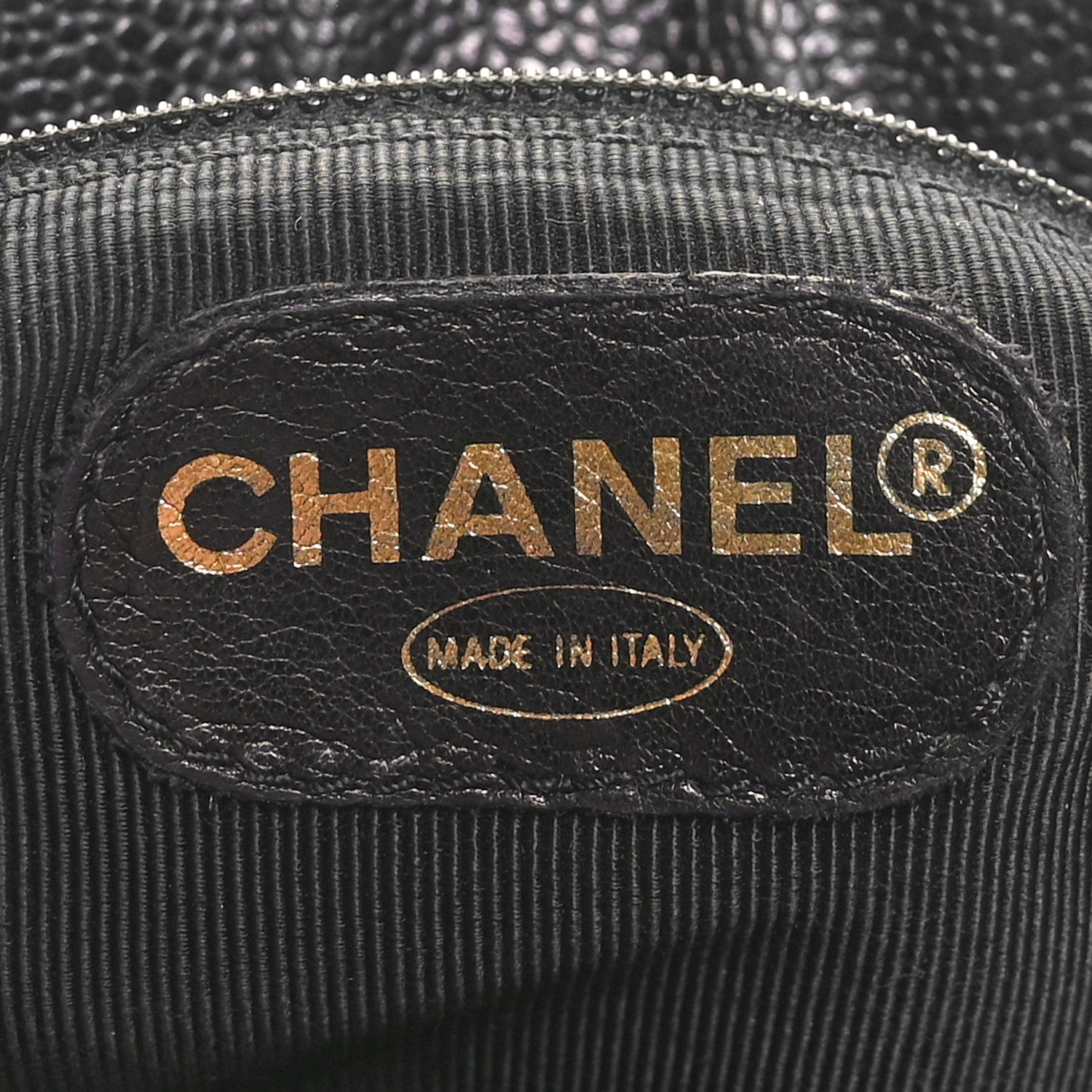 Chanel Caviar CC Backpack Black 6 of 10