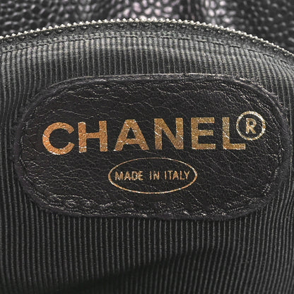 Chanel Caviar CC Backpack Black 6 of 10