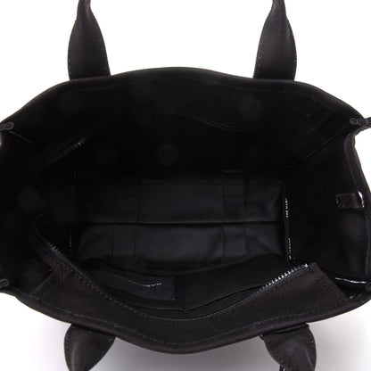 Marc Jacobs Cotton Canvas Small The Traveler Tote Bag Black 6 of 15