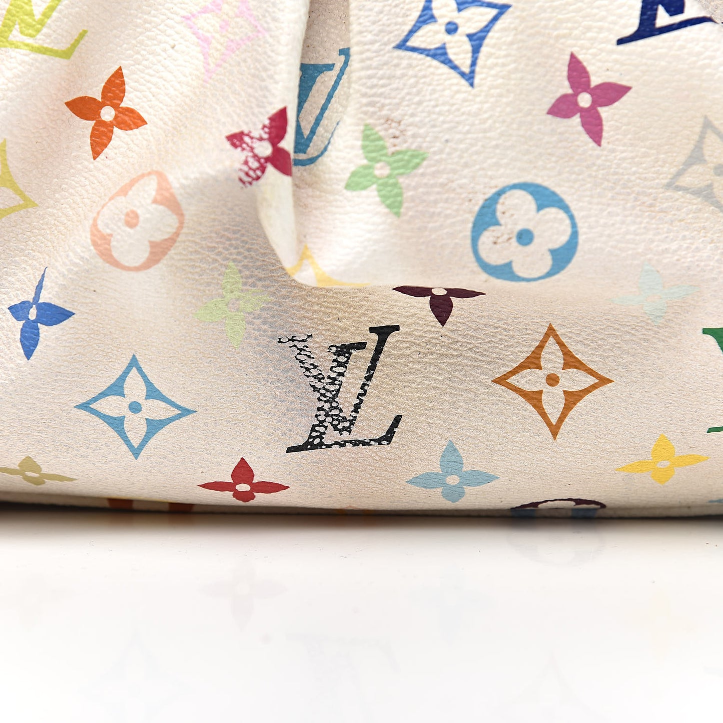 Monogram Multicolor Judy MM White