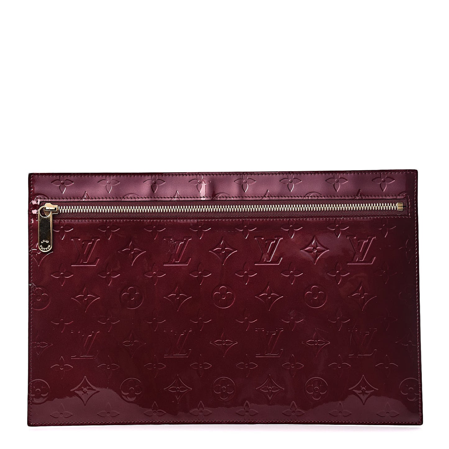 Vernis Pershing Square Clutch GM Rouge Fauviste