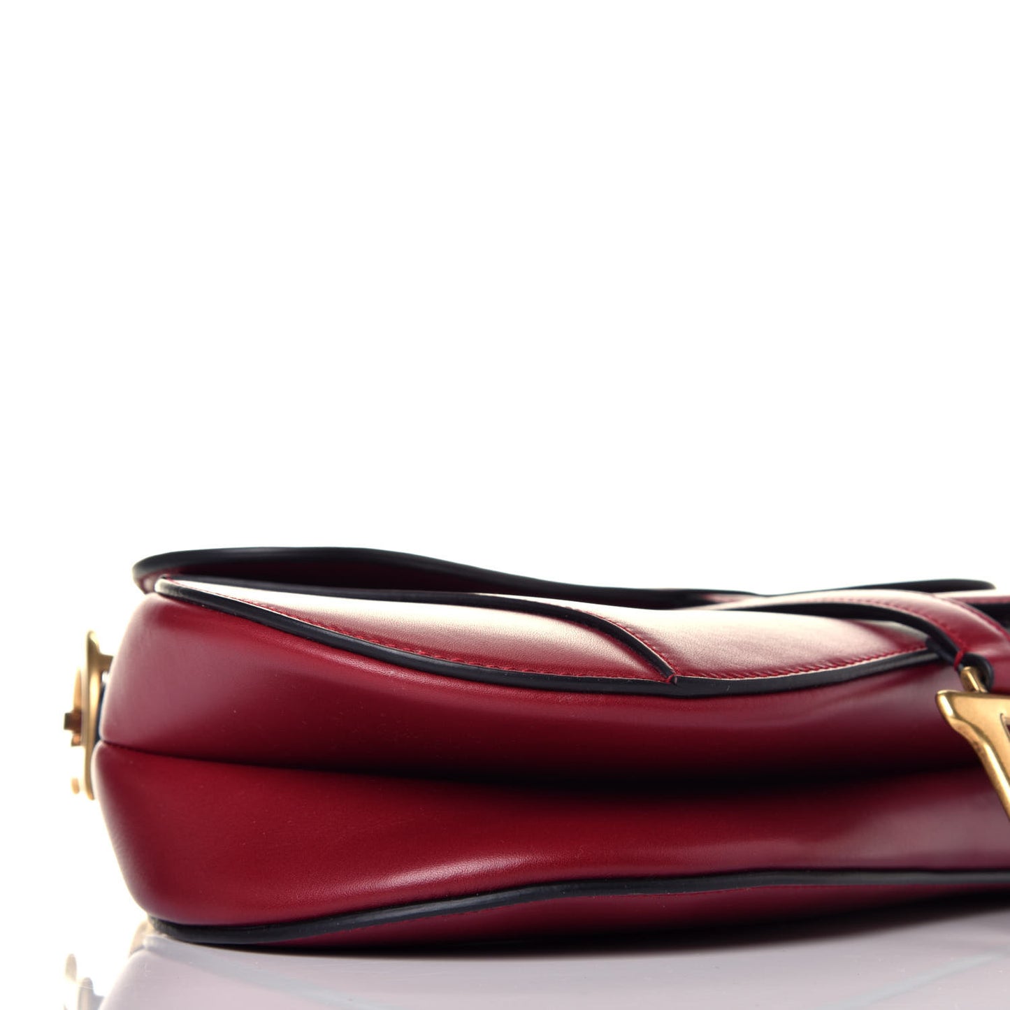 Calfskin Saddle Bag Scarlet