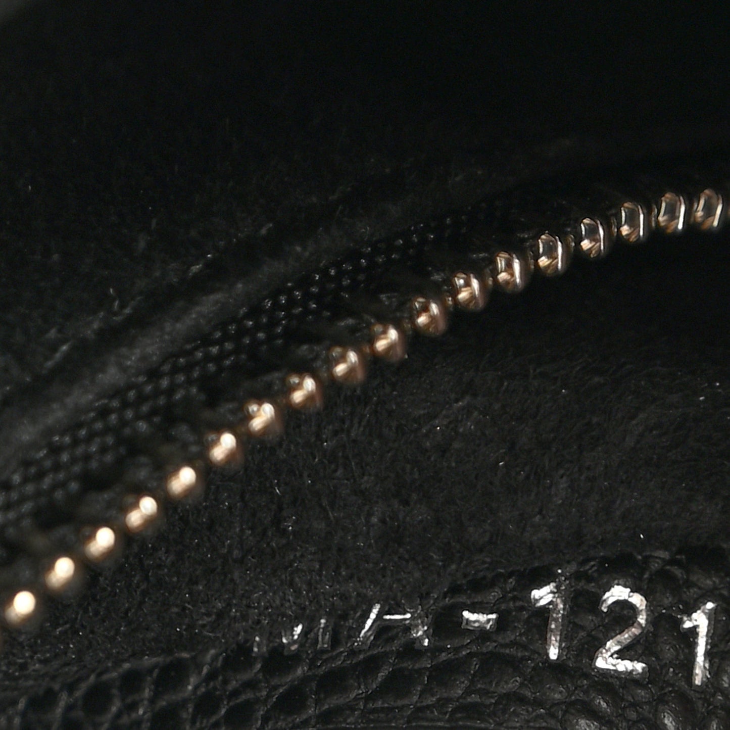 Grained Calfskin Cannage Medium Lady Dior Black