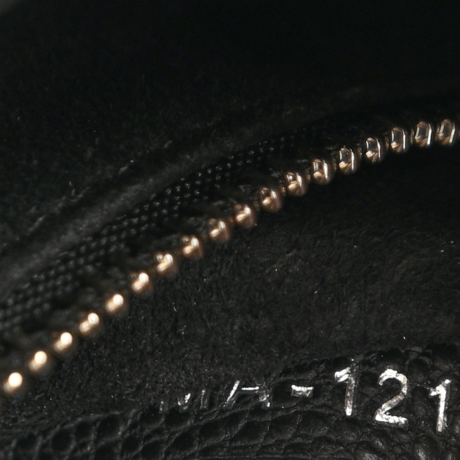 Christian Dior Grained Calfskin Cannage Medium Lady Dior Black 7 of 11