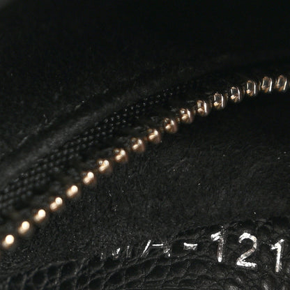 Christian Dior Grained Calfskin Cannage Medium Lady Dior Black 7 of 11