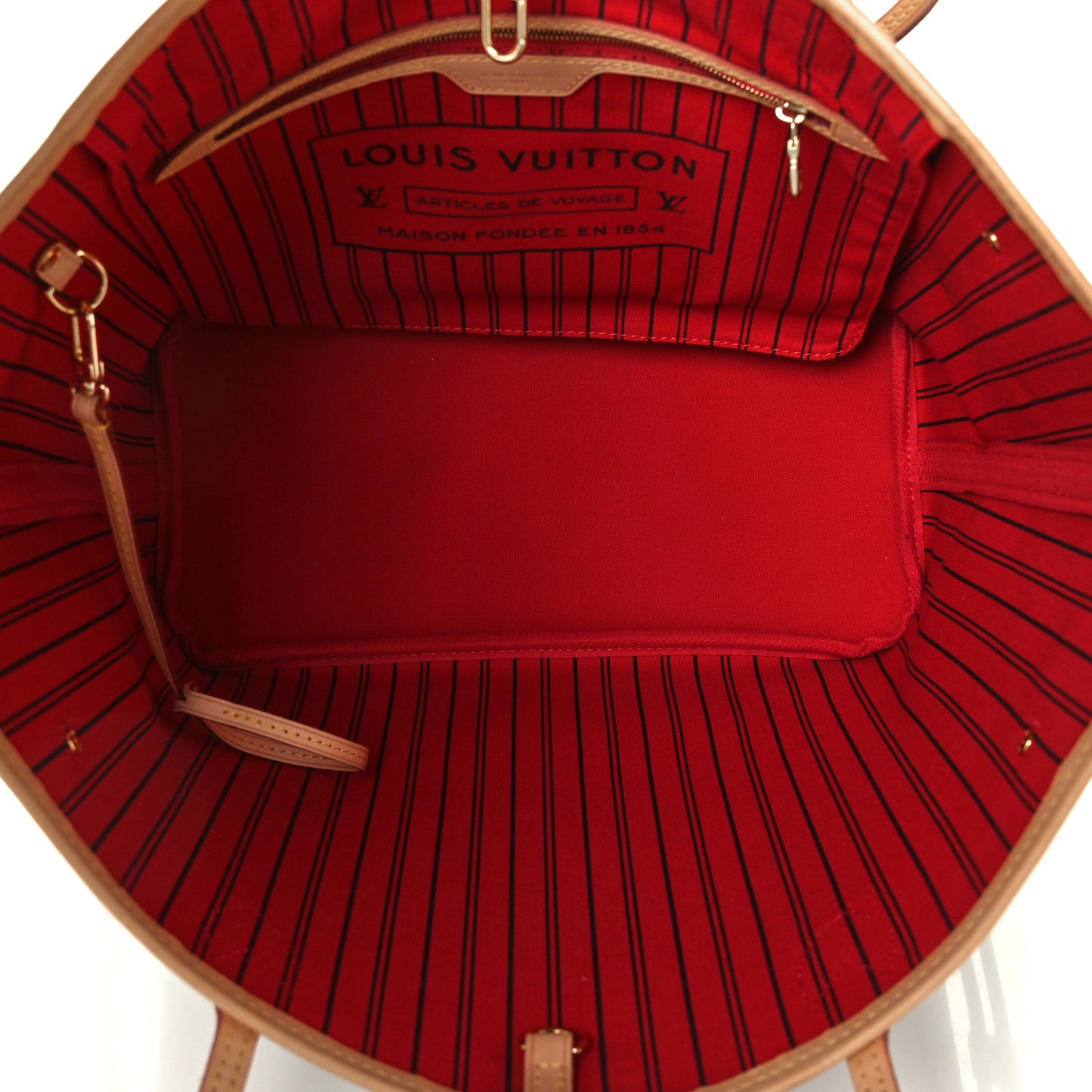 Monogram Neo Neverfull MM Cherry