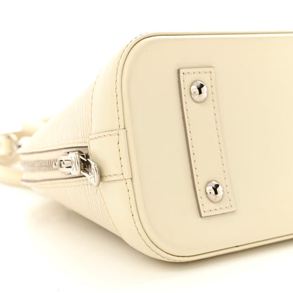 Louis Vuitton Epi Alma BB Ivory 9 of 11