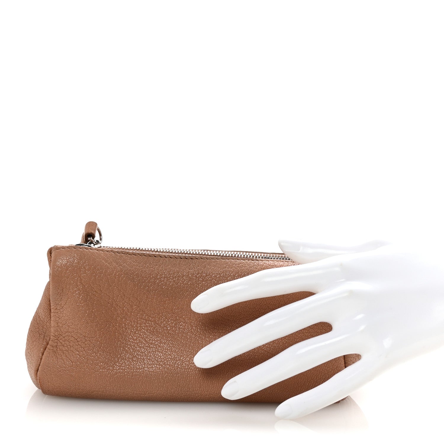 Givenchy Sugar Goatskin Pandora Wristlet Beige 2 of 7