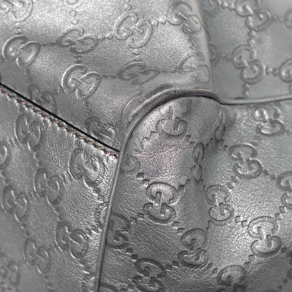 Gucci Guccissima Large Sukey Tote Silver 10 of 18