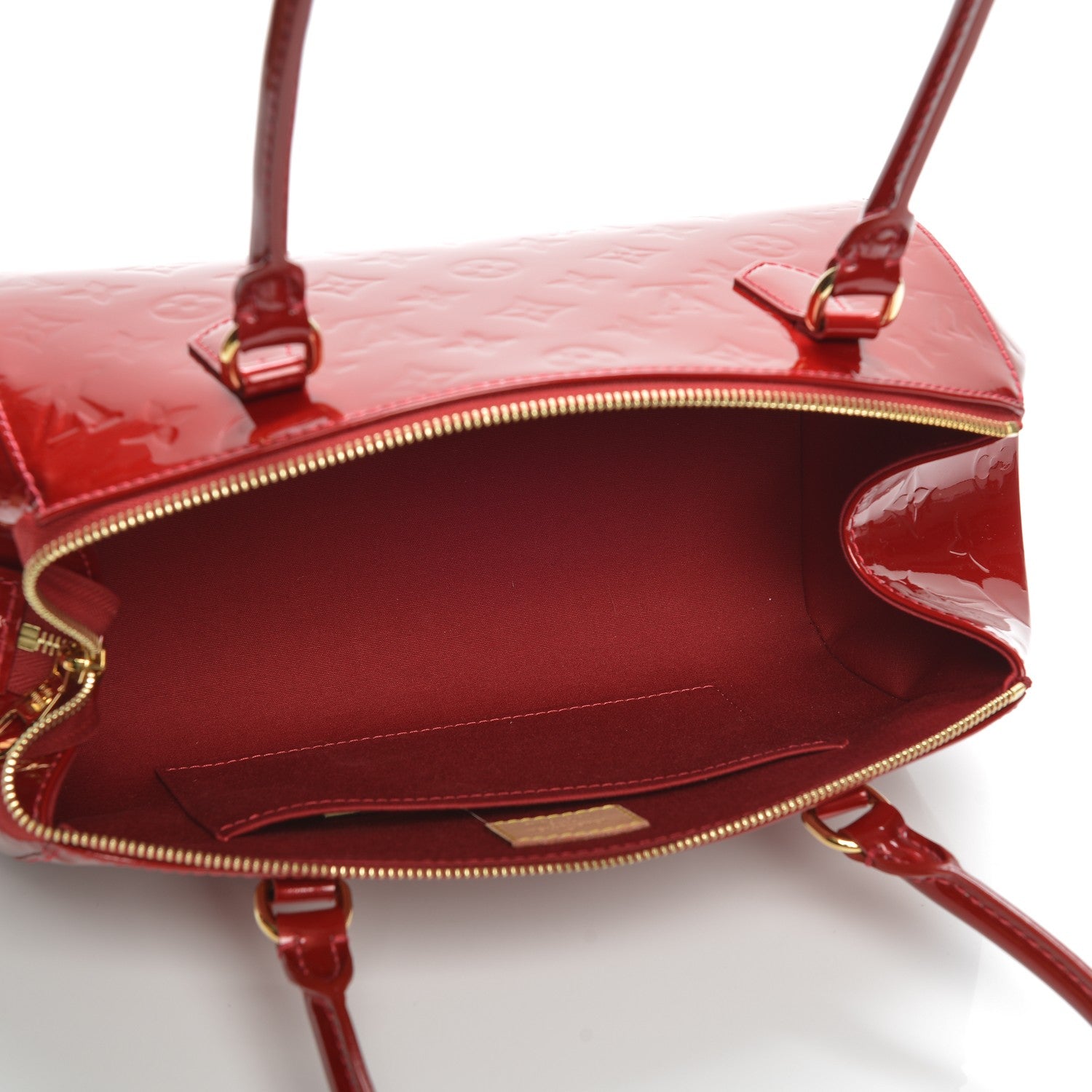 Louis Vuitton Vernis Sherwood PM Pomme D'Amour 5 of 8