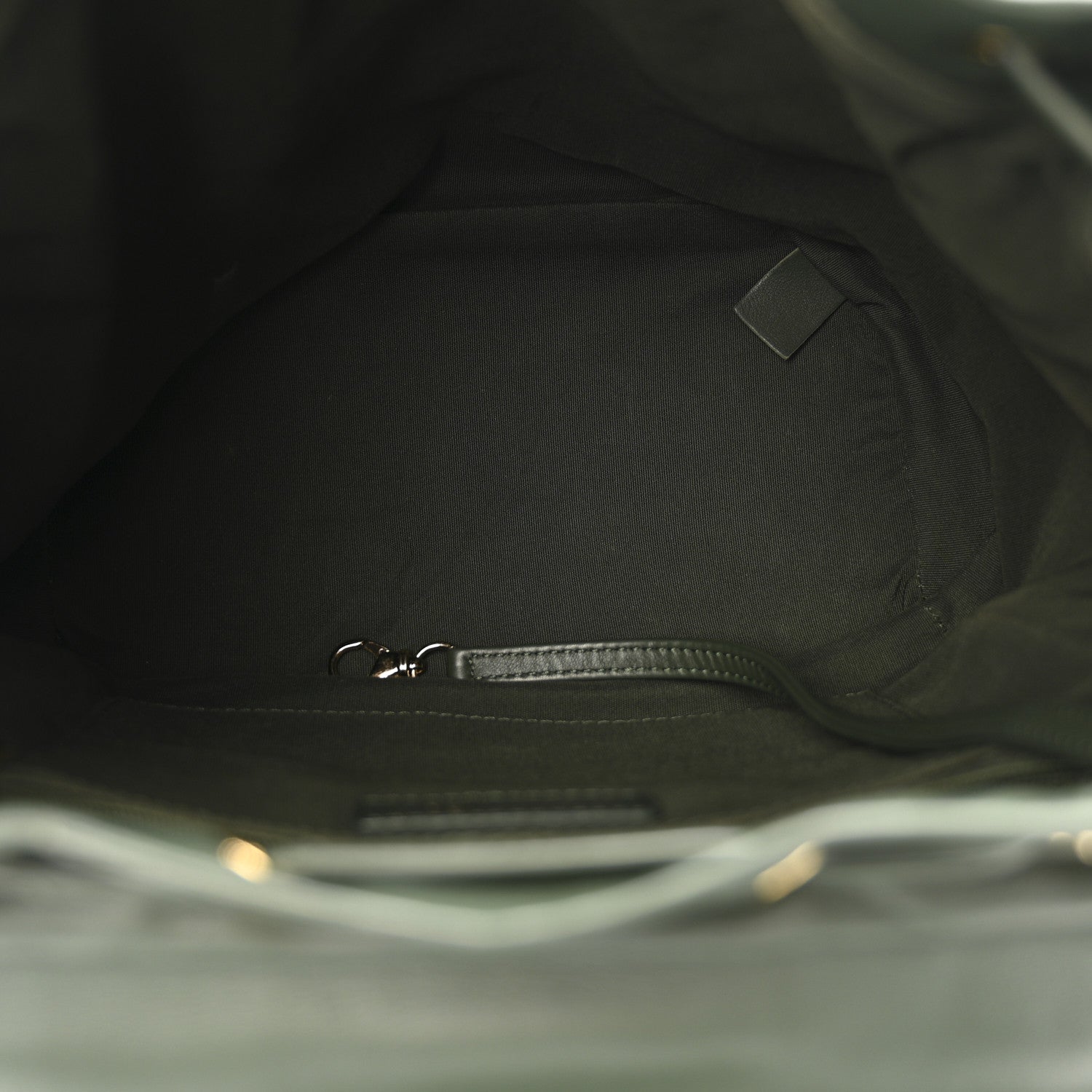 Chanel Lambskin Quilted Large Urban Spirit Backpack Dark Green 5 of 12