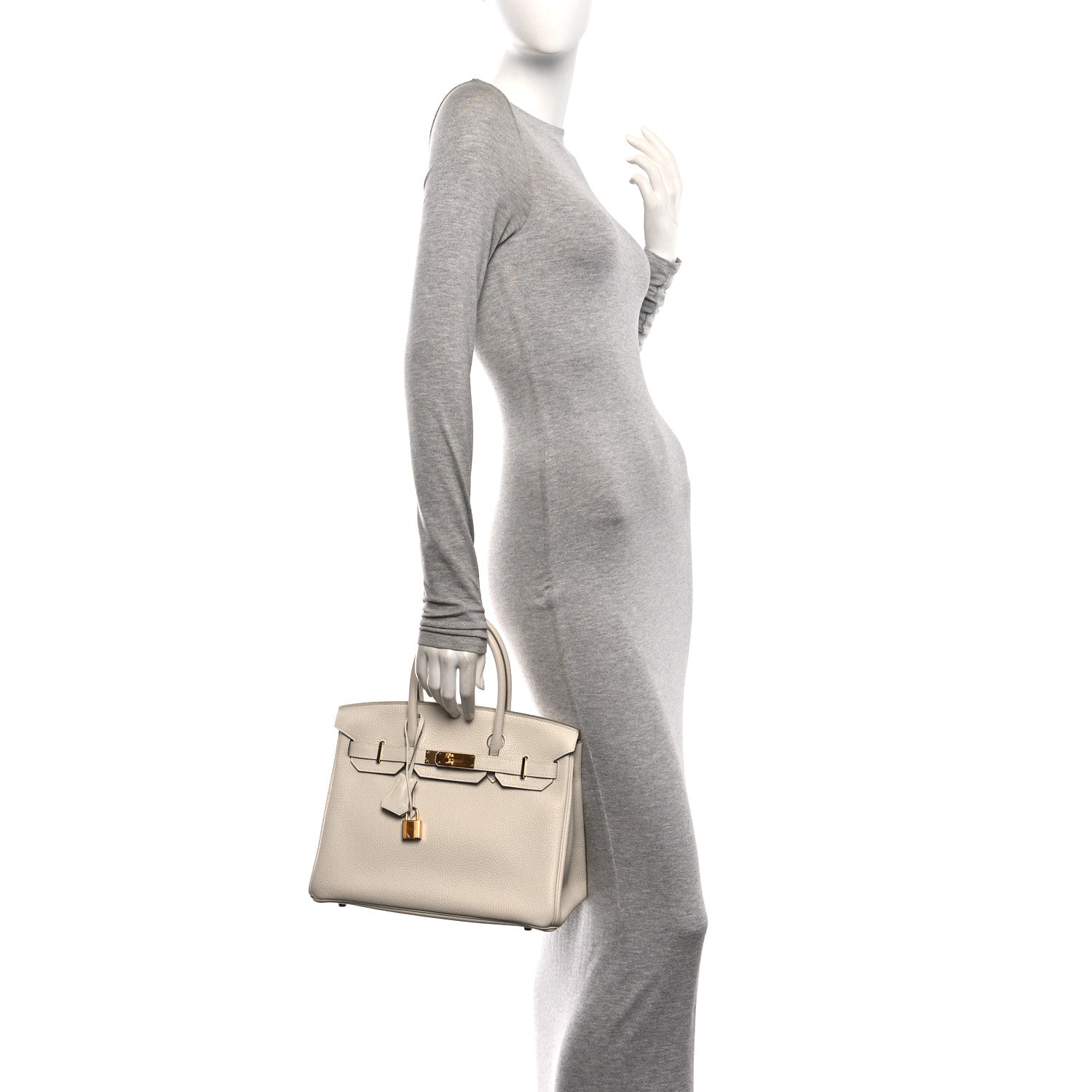 Hermes Togo Birkin 30 Craie 2 of 10