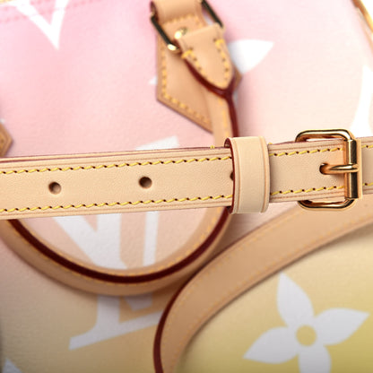 Louis Vuitton Monogram Giant By The Pool Speedy Bandouliere 25 Light Pink 14 of 15