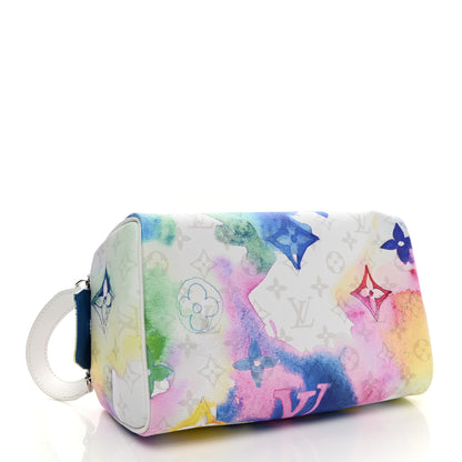 Louis Vuitton Monogram Watercolor Dopp Kit Toilet Pouch Multicolor 5 of 10