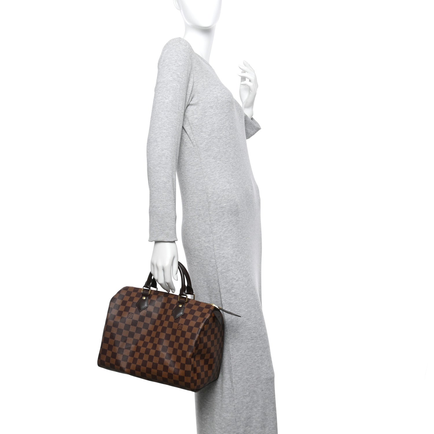 Louis Vuitton Damier Ebene Speedy 30 2 of 11