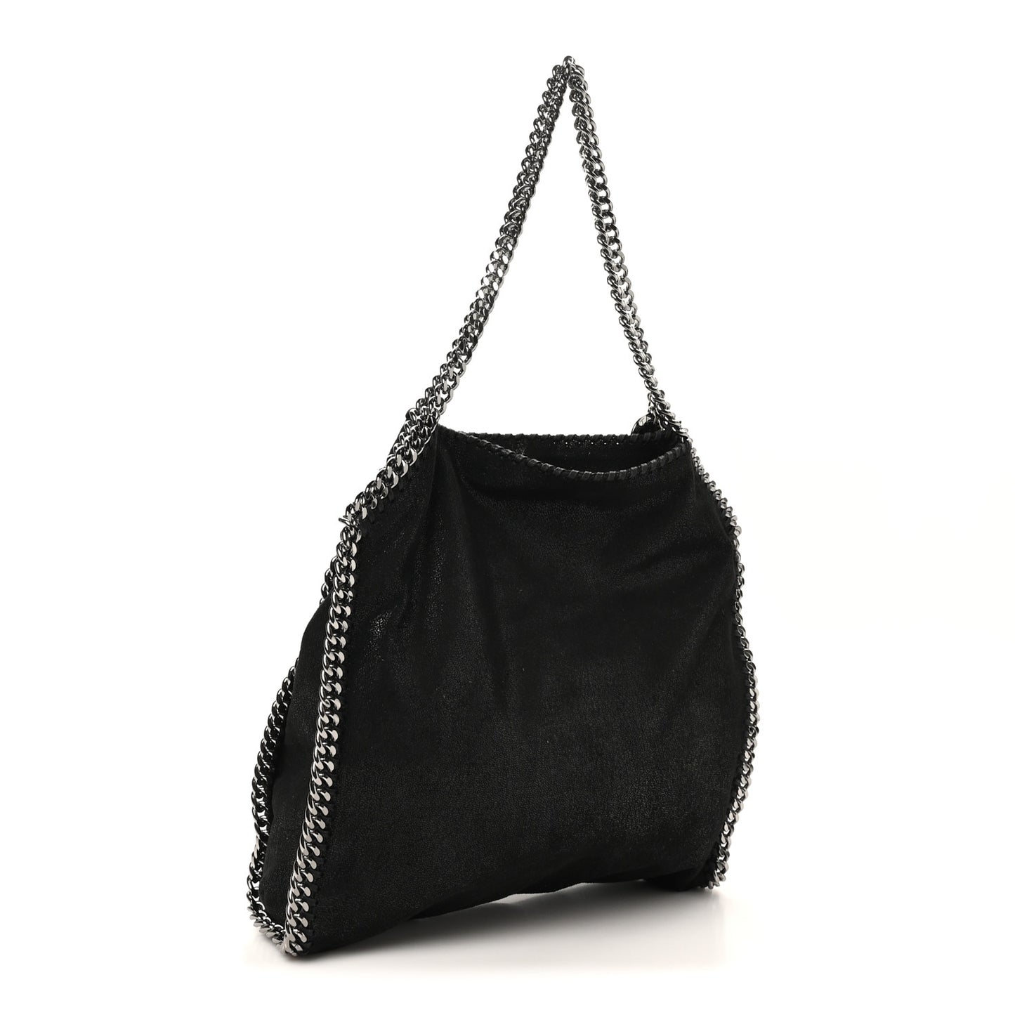 Shaggy Deer Small Falabella Tote Black
