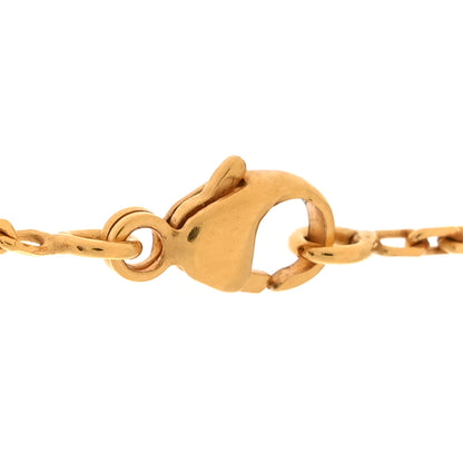 Hermes Swift Small O'Kelly Pendant Necklace Gold 4 of 7