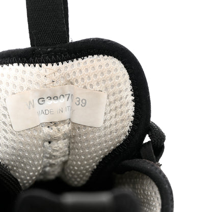 Chanel Velvet Calfskin Mixed Fibers CC Sneakers 39 Black 7 of 15