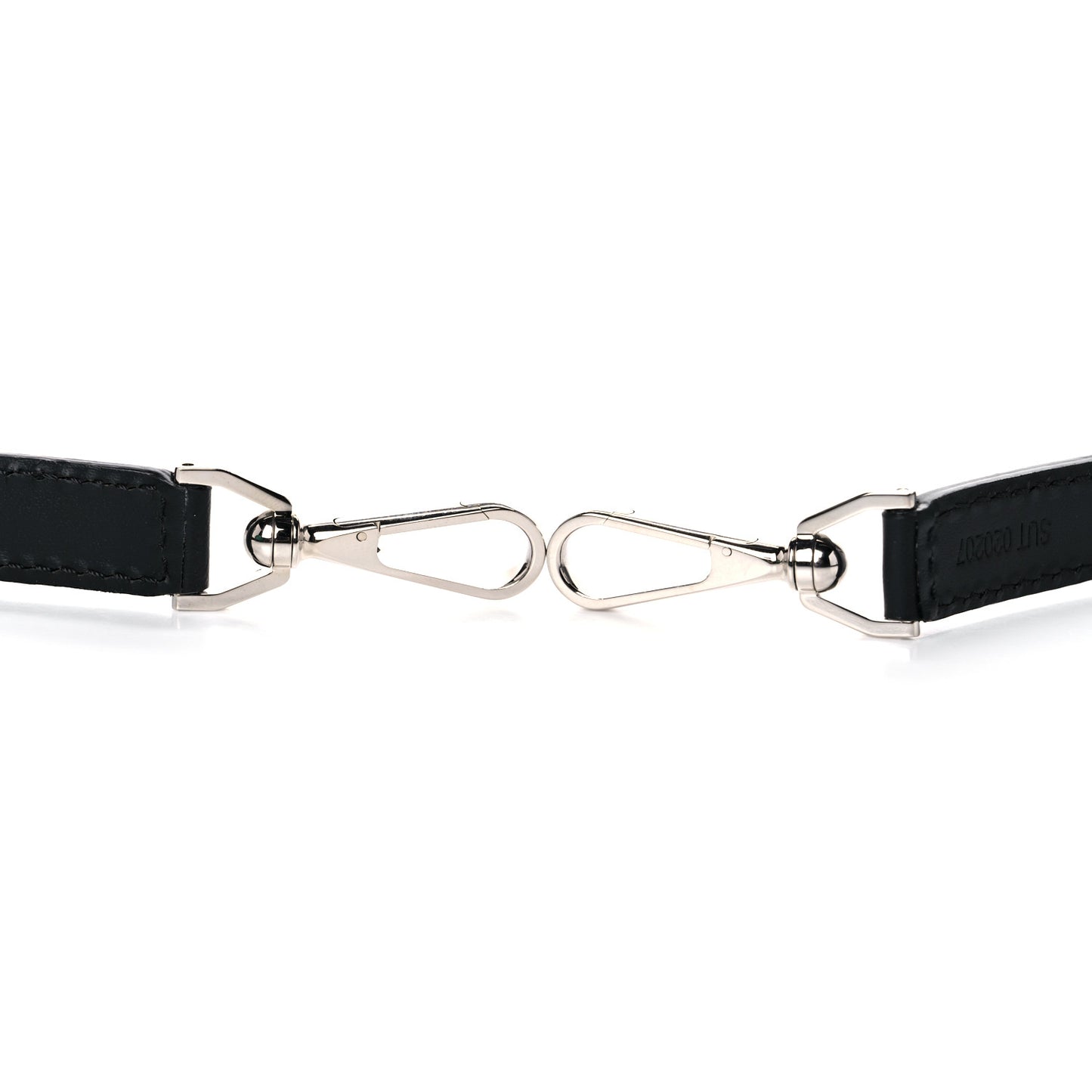 Calfskin Adjustable Shoulder Strap Black