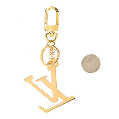 Louis Vuitton Metal Taurillon LV Capucines Bag Charm Key Holder Black 2 of 4