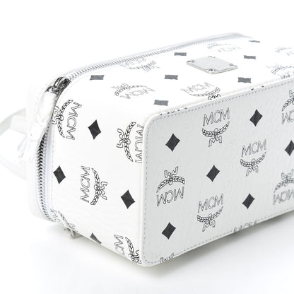 MCM Visetos Vanity Case White 5 of 8