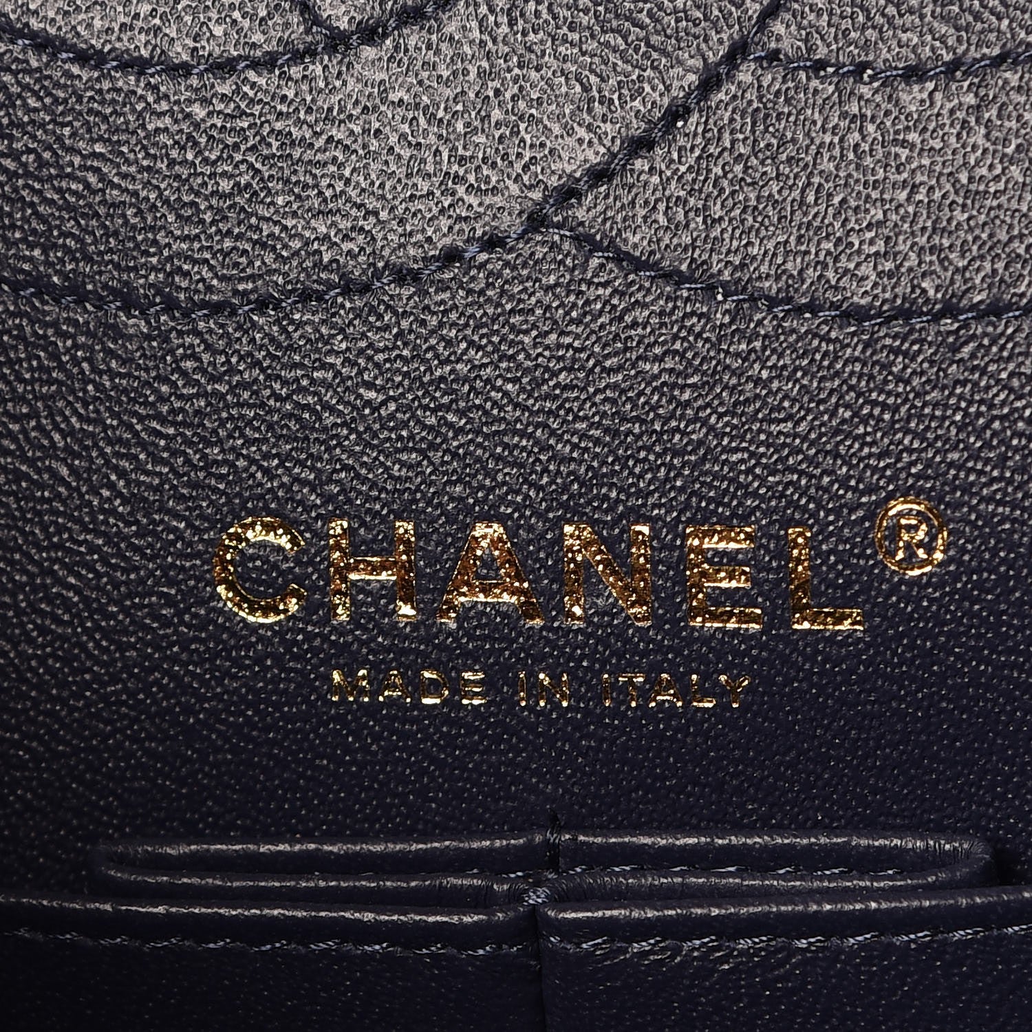 Chanel Denim Quilted 2.55 Reissue 225 Flap Dark Blue 7 of 8