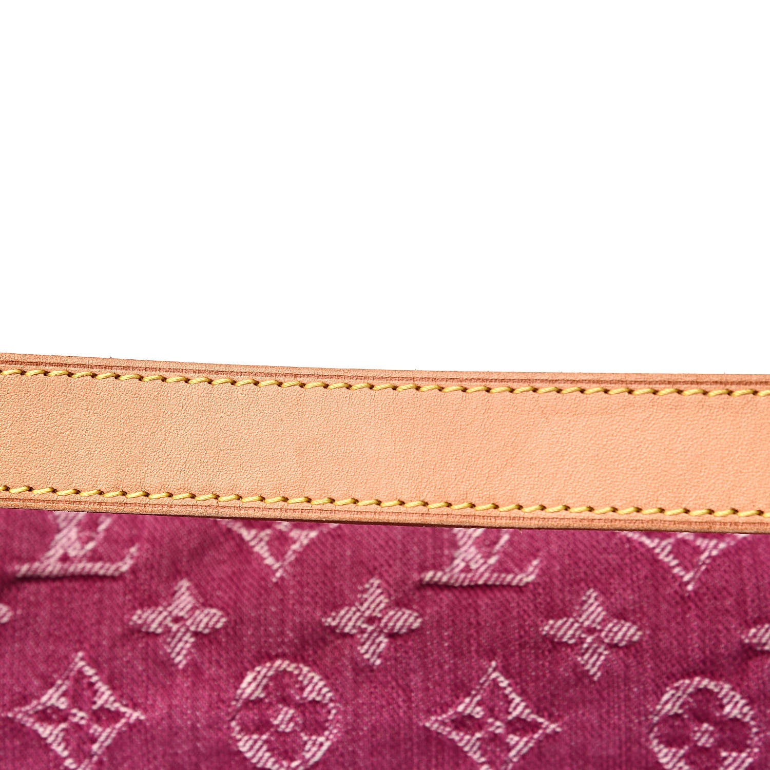 Louis Vuitton Denim Baggy GM Fuchsia 10 of 12
