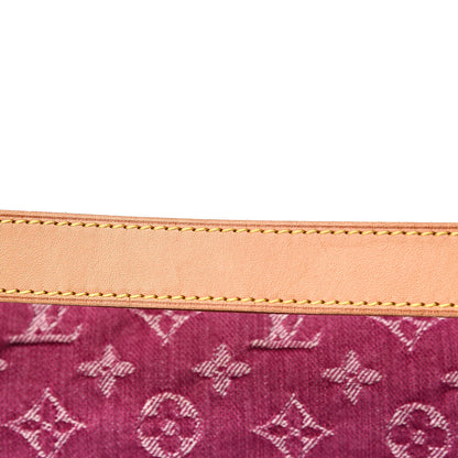 Louis Vuitton Denim Baggy GM Fuchsia 10 of 12