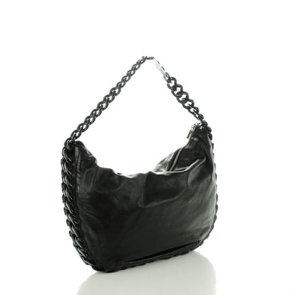 Chanel Calfskin Modern Chain Hobo Black 3 of 7
