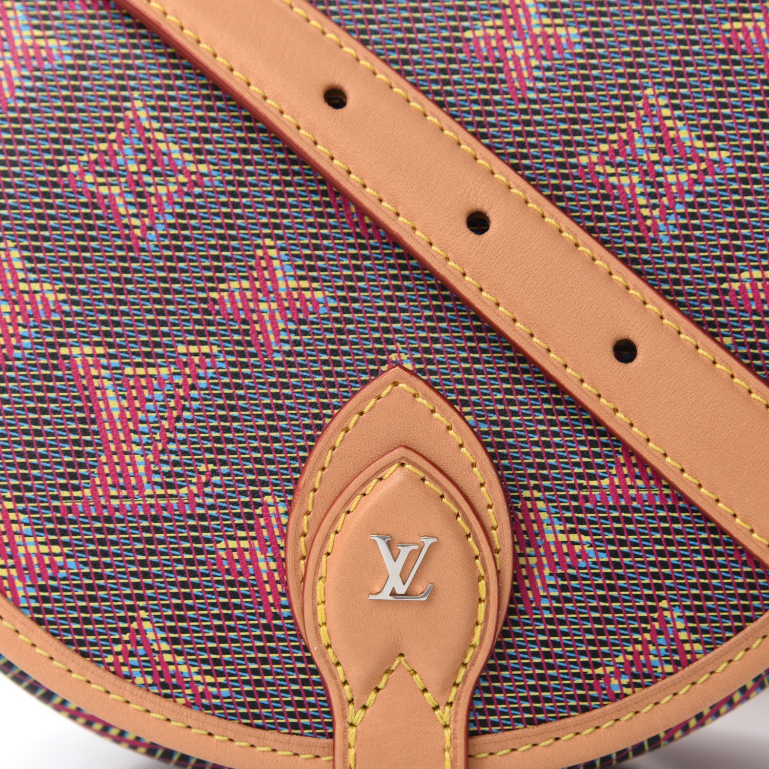 Louis Vuitton Monogram LV Pop Tambourin Rose 10 of 11
