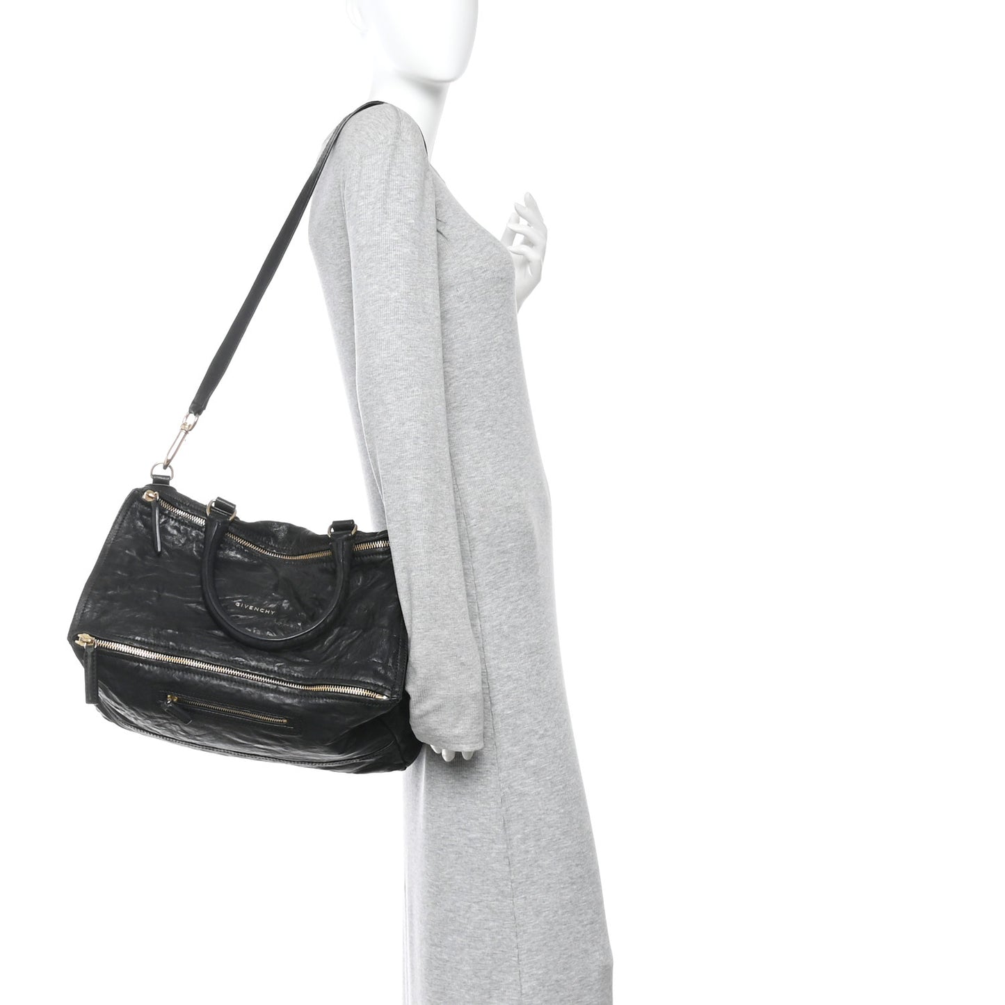 Tumbled Sheepskin Large Pandora Black