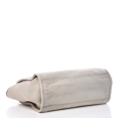 Chanel Canvas Medium Deauville Tote Beige 5 of 21