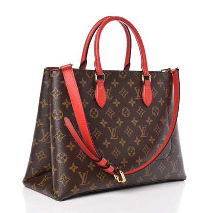 Louis Vuitton Monogram Flower Tote Coquelicot 4 of 10