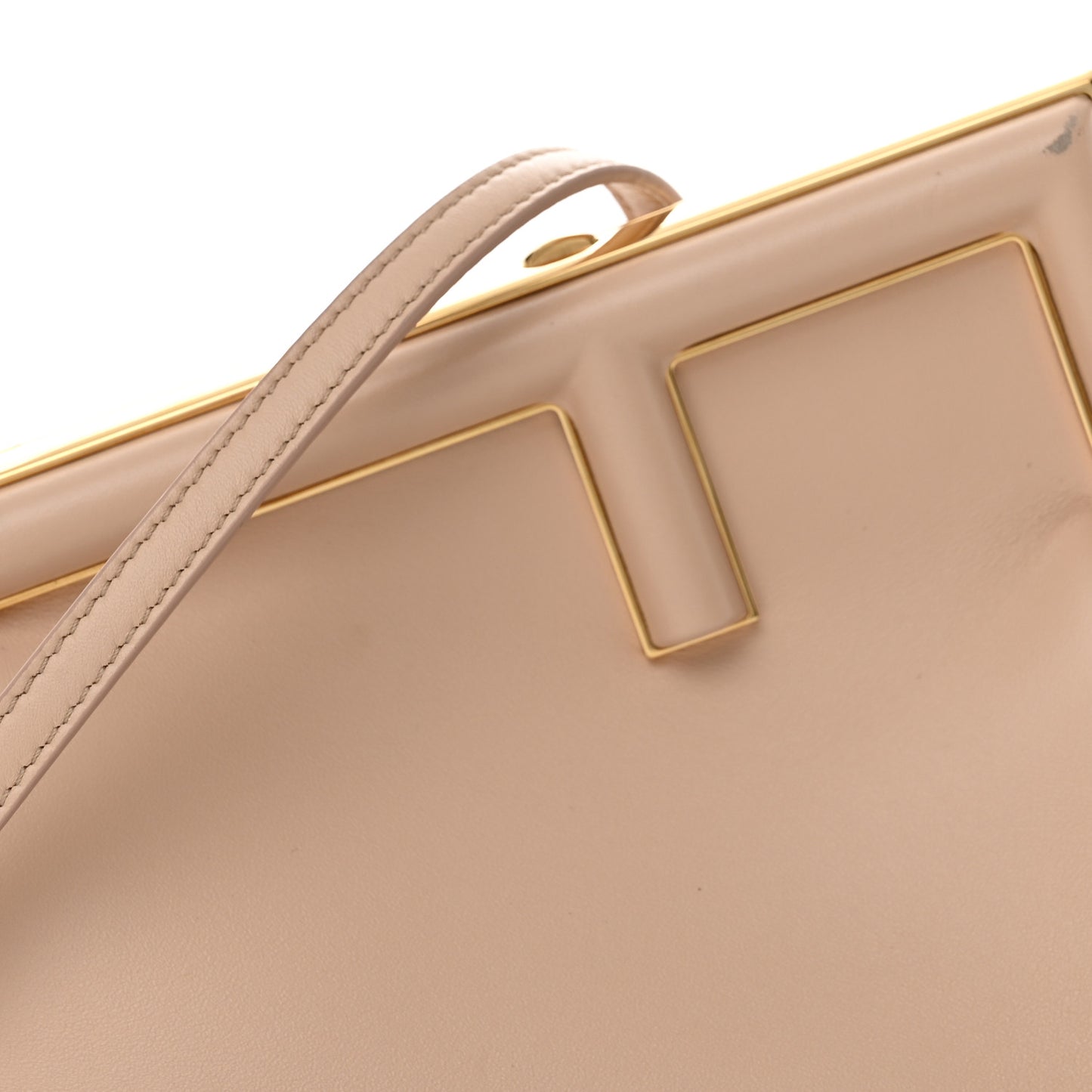 Shiny Nappa Small Fendi First Poudre