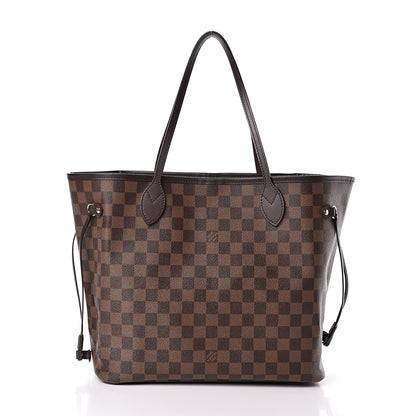 Louis Vuitton Damier Ebene Neo Neverfull MM Rose Ballerine 3 of 13